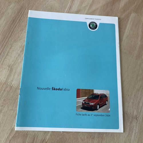 Skoda fabia 2004 - 2004, lista