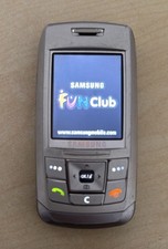 Originale SAMSUNG SGH-E250 argento, testato, rivenditore, garanzia,