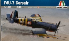 1:72 Italeri F4U - 7 CORSAIR KIT IT1313 Modellino