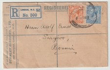 1913 LONDRA WC52 STAMPATO