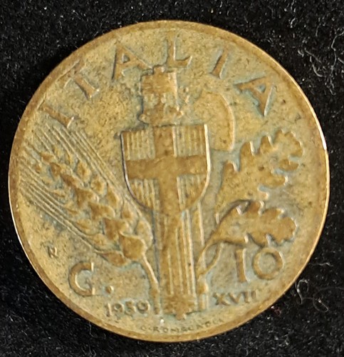 Moneta centesimi del 1939 - centesimi,