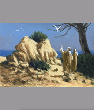 SILVESTRO PISTOLESI: LIBERTA', TAVOLA 10X15 CON AUTENTICA E CORNICE.