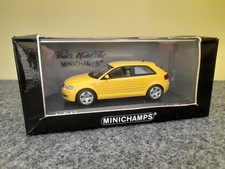 Modellino 1/43 Audi A3 Yellow