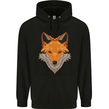 Felpa Da Uomo Polygonale Fox 80% Cotone