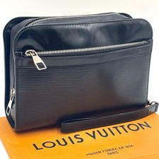 Louis Vuitton M59362 Robuste 1 Epi Borsa Valigetta Business Nera dal Giappone 06054