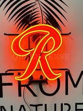 New Rainier Beer Big R Lamp Neon Light Sign 20" With HD Vivid Printing