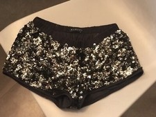 pantaloncini Bambina SISLEY Taglia 7/8 Anni Usati Ma In Ottime Condizioni