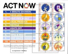 A9276 - SIERRA LEONE - Foglio francobolli ERRORE ERRATO - 2020 - RICICLO