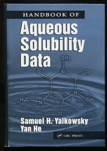 Handbook aqueous solubility - handbook, of