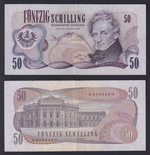 Banconota austria schilling - banconota,