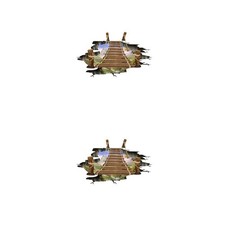  Set of 2 Decorazione Muro