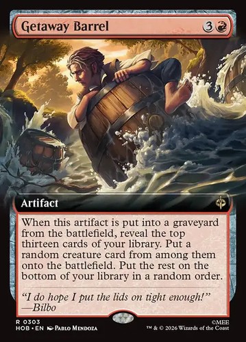 Mtg getaway barrel 303 - barrel,