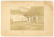 1915 NIGOLINE Palazzo Baroni MONTI DELLA CORTE - Giardino a serra - Foto 18x12
