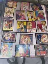 Lotto Figurine Panini Barbie Rock Stars 1986