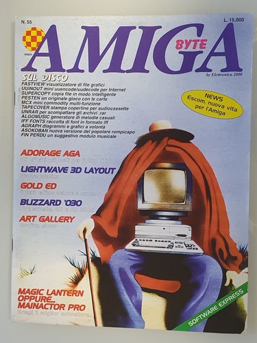 Rivista amiga byte 55 - byte, n.55
