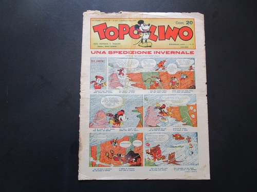 Topolino giornale originale - topolino,