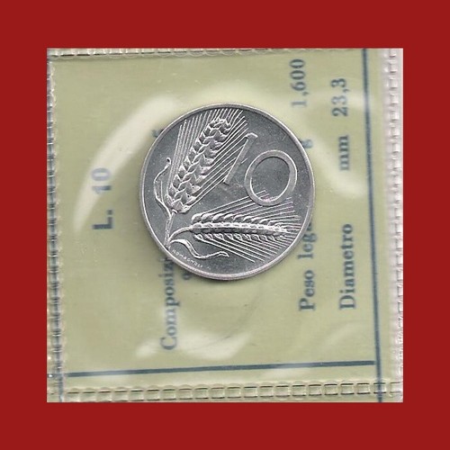 Italia lire spiga 1969 - 10,