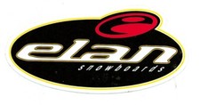 ELAN SNOWBOARDS 4,5" x 2"