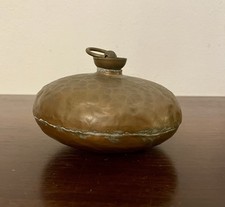 Scaldaletto antico in rame con