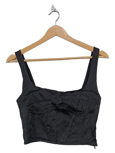 Zara top corsetto donna - corsetto, nero
