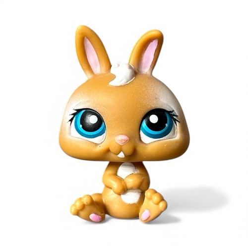 Lps hasbro 220 brown white - hasbro, #220