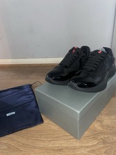 Sneakers Prada Americas Cup nere taglia UK 7