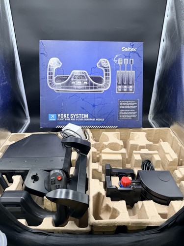 Saitek pro flight yoke - saitek, system