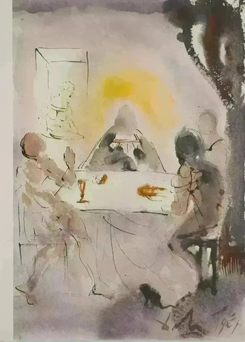 Salvador dali litografia - salvador,