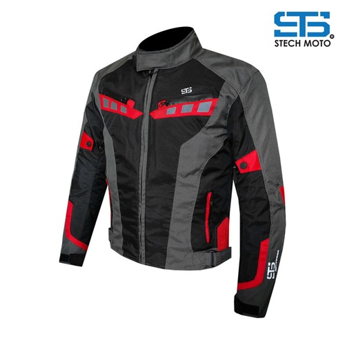 Giubbotto moto tessuto uomo - tessuto,