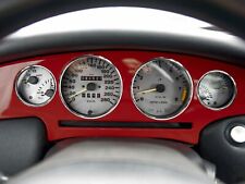 Fiat Coupe 1994-2000 Anelli Alluminio Strumenti Strumentazione 4 pezzi