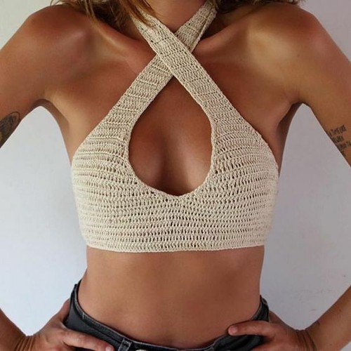 Top bikini donna - , fatto
