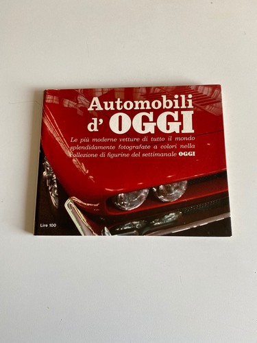 Album figurine automobili - figurine,