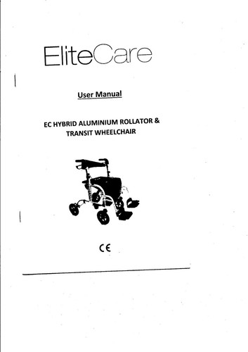 Rollator deambulatore - in,