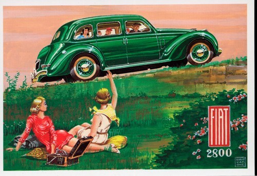 Cartolina pubblicitaria - cartolina,