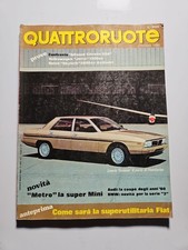 Copertina Lancia Gamma PROVE Alfasud Citroen GS Jetta Buick Skylark QR 10/1980