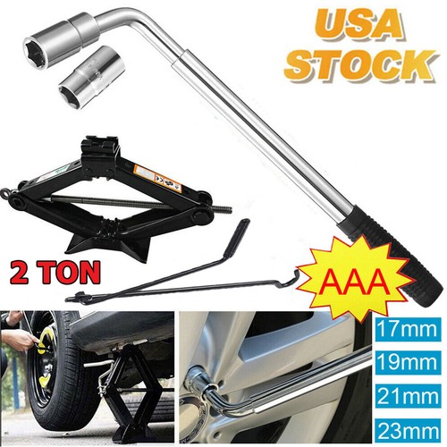 Ton scissor jack - 2, telescopic