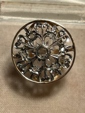 ANELLO PRIMA METÀ NOVECENTO ORO 14kt DIAMANTI 