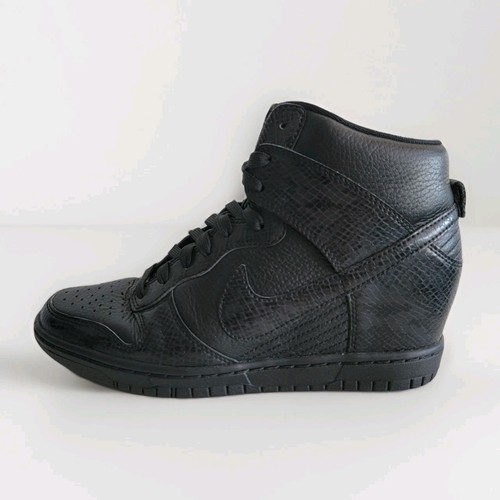 Nike dunk sky zeppa pelle - sky,
