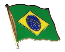 Brasilien Flaggen Pin Fahnen