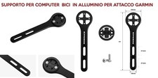 Supporto per Computer bici IN ALLUMINIO PER ATTACCO GARMIN