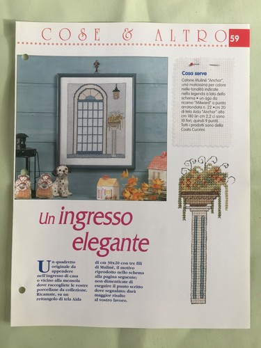 Schema punto croce - , un