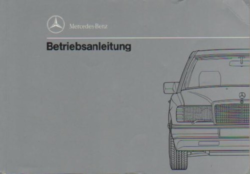 Mercedes 190 manuale uso - d,