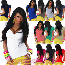 Top maglia donna bottoni