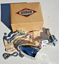 NOS Union Generatore Proiettile Luce Bicicletta Vintage anni 30 40 Schwinn Elgin