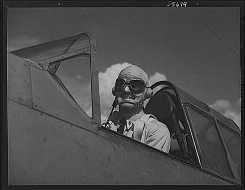Foto pilota anni in cabina - anni, '30