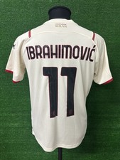 Maglia Milan IBRAHIMOVIC Store No Indossata Match Worn Shirt Jersey Sweden Tg M