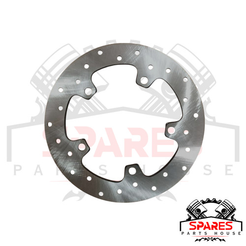 Rear brake disc - dia, fits
