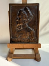 Targa in bronzo XX secolo