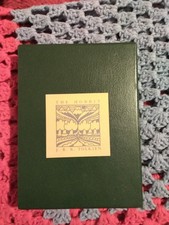 THE HOBBIT Tolkien COLLECTOR'S EDITION ~ Leather Hardcover With Slipcase 1973