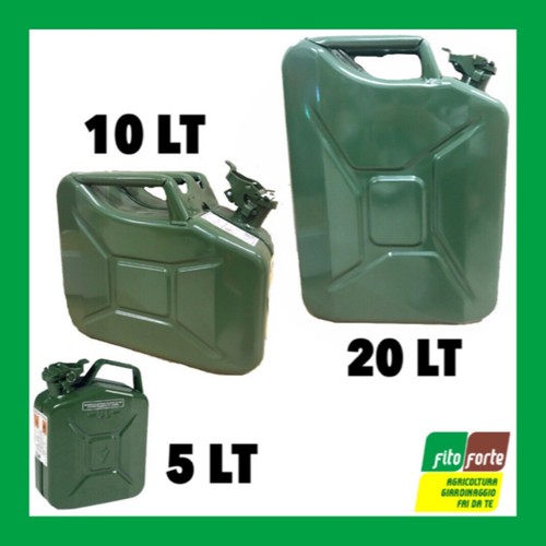 Tanica carburante metallo - carburante,